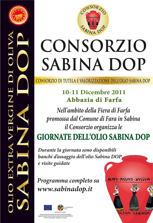 Giornate dell'Olio Sabina Dop Farfa 10 - 11 dicembre 2011